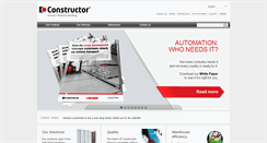 Desktop Screenshot of constructor-group.com