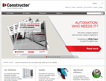 Tablet Screenshot of constructor-group.com